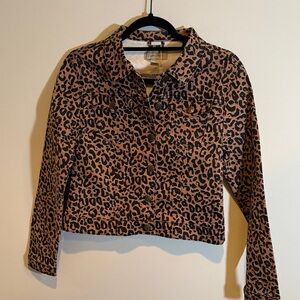 Charlie Paige Animal Print Jacket